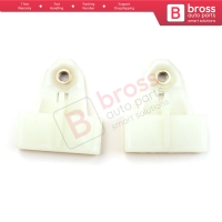 Window Glass Holder Connector Sash Clips Rear for Renault Megane MK3 4/5 Door Fluence Nissan Qashqai J10 Front for Qashqai J10 Note E11 Micra K12 Pathfinder R51 Primera P11