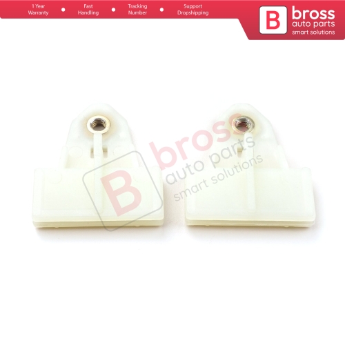 Window Glass Holder Connector Sash Clips Rear for Renault Megane MK3 4/5 Door Fluence Nissan Qashqai J10 Front for Qashqai J10 Note E11 Micra K12 Pathfinder R51 Primera P11