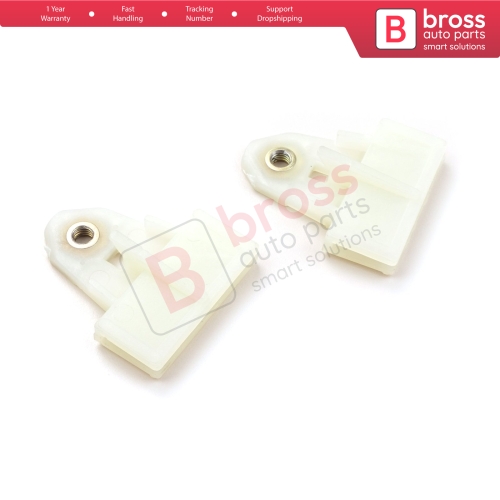 Window Glass Holder Connector Sash Clips Rear for Renault Megane MK3 4/5 Door Fluence Nissan Qashqai J10 Front for Qashqai J10 Note E11 Micra K12 Pathfinder R51 Primera P11