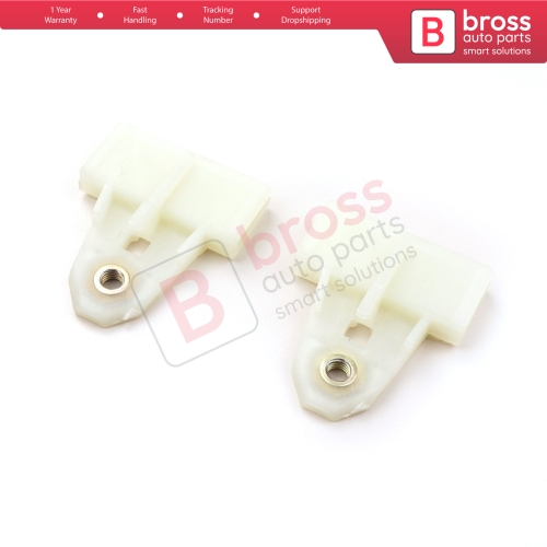 Window Glass Holder Connector Sash Clips Rear for Renault Megane MK3 4/5 Door Fluence Nissan Qashqai J10 Front for Qashqai J10 Note E11 Micra K12 Pathfinder R51 Primera P11