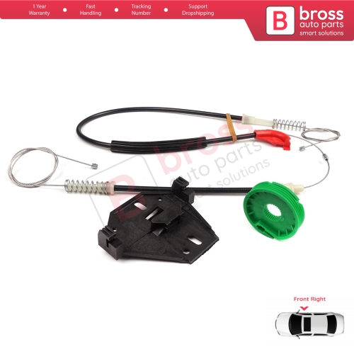 Window Regulator Repair Kit Front Right for VW Transporter T4 MK4 Eurovan Caravelle 1990-2003 7D0959802