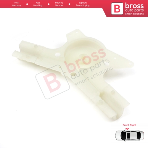 Window Regulator Repair Motor Cover Front Right Door for VW Polo Classic 6V2 Variant 6V5 Caddy MK2 Seat Cordoba Ibiza Inca 6K