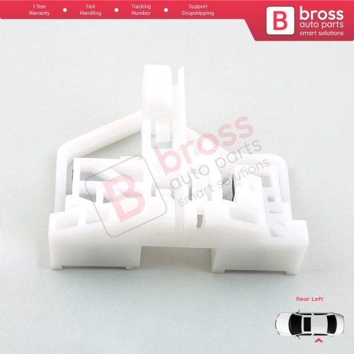 Window Regulator Repair Clips Rear Left Door for Ford Ecosport Brazil MK1 BV226 2003-2012 Fiesta Brazil 2002-2012