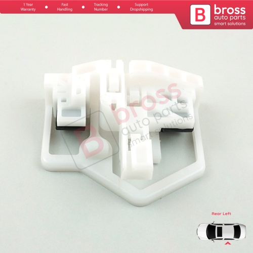 Window Regulator Repair Clips Rear Left Door for Ford Ecosport Brazil MK1 BV226 2003-2012 Fiesta Brazil 2002-2012