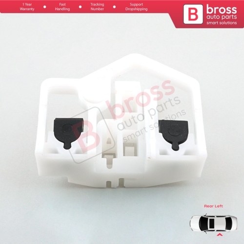 Window Regulator Repair Clips Rear Left Door for Ford Ecosport Brazil MK1 BV226 2003-2012 Fiesta Brazil 2002-2012