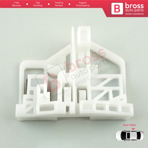 Window Regulator Repair Clips Rear Right Door for Ford Ecosport Brazil MK1 BV226 2003-2012 Fiesta Brazil 2002-2012