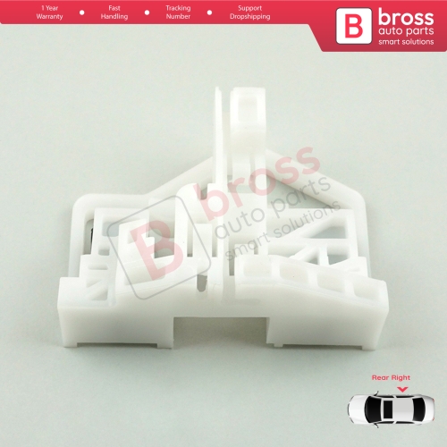 Window Regulator Repair Clips Rear Right Door for Ford Ecosport Brazil MK1 BV226 2003-2012 Fiesta Brazil 2002-2012