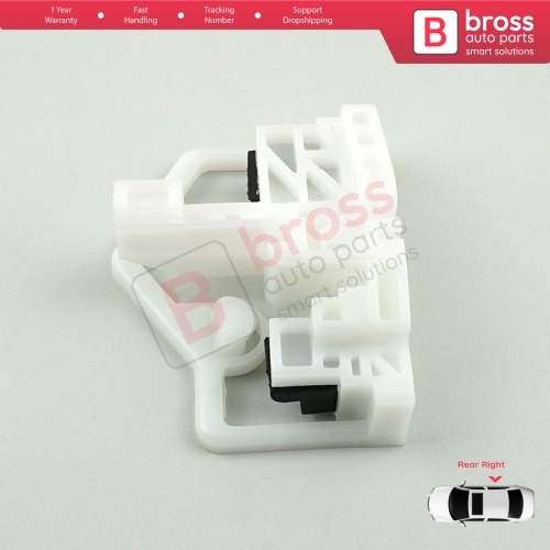 Window Regulator Repair Clips Rear Right Door for Ford Ecosport Brazil MK1 BV226 2003-2012 Fiesta Brazil 2002-2012