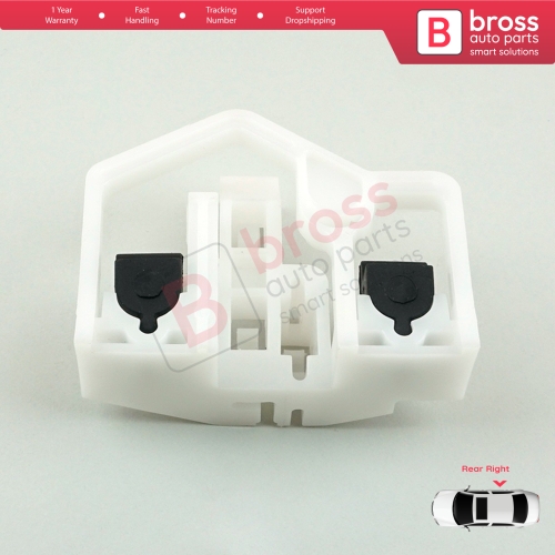 Window Regulator Repair Clips Rear Right Door for Ford Ecosport Brazil MK1 BV226 2003-2012 Fiesta Brazil 2002-2012
