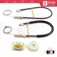 Window Regulator Repair Kit Rear Right for Renault Laguna MK3 X91 BT0/1 KT0/1 2007-2015 5-Door 827000001R