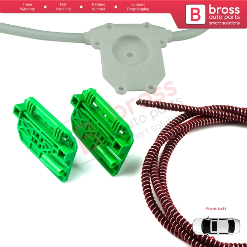 Window Regulator Repair Kit Left for Renault Trucks Premium Kerax Midlum DAF LF 45 55 Volvo FL II FE 1400753