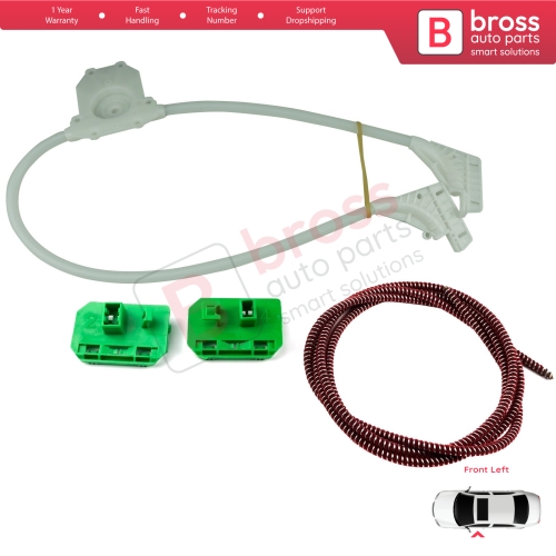 Window Regulator Repair Kit Left for Renault Trucks Premium Kerax Midlum DAF LF 45 55 Volvo FL II FE 1400753