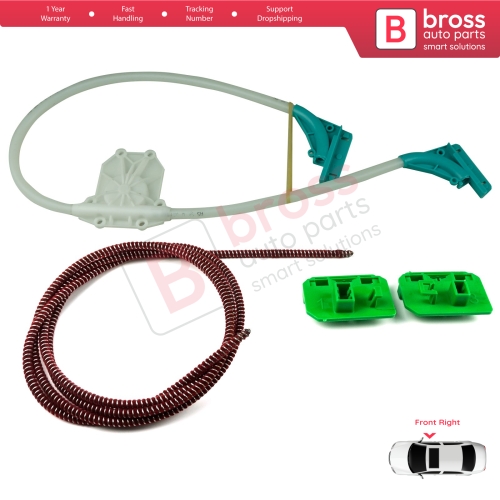 Window Regulator Repair Kit Right for Renault Trucks Premium Kerax Midlum DAF LF 45 55 Volvo FL II FE 1400754