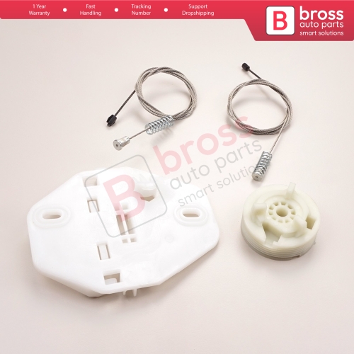 Window Regulator Repair Kit Rear Left Door for Renault Clio MK2 BB CB Thalia MK1 LB Symbol MK1 8200232508