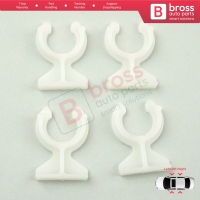 4 Pieces Window Regulator Repair Clamp Clips Type1