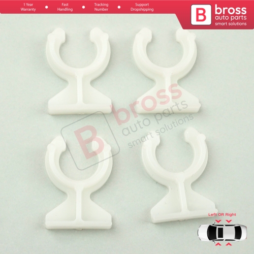 Window Regulator Guide Bracket Fixer Clips for Fiat Albea Siena Palio Doblo Panda Ducato Trafic 2 Vivaro A Iveco Romeo 147
