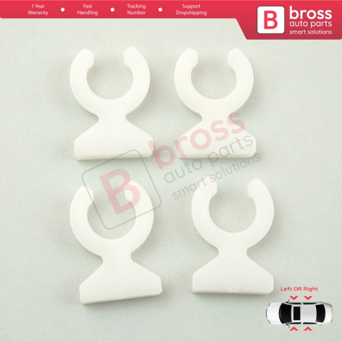 Window Regulator Guide Bracket Fixer Clips for Fiat Albea Siena Palio Doblo Panda Ducato Trafic 2 Vivaro A Iveco Romeo 147