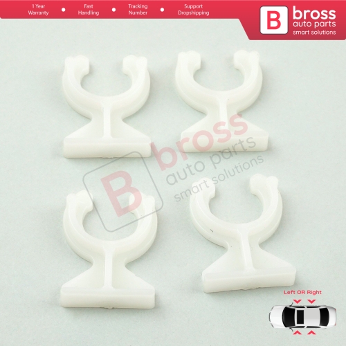 Window Regulator Guide Bracket Fixer Clips for Fiat Albea Siena Palio Doblo Panda Ducato Trafic 2 Vivaro A Iveco Romeo 147