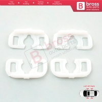 Window Regulator Guide Bracket Fixer Clips for Fiat Linea Ducato Boxer Jumper 3 Abarth Punto 2 3 Alfa 156