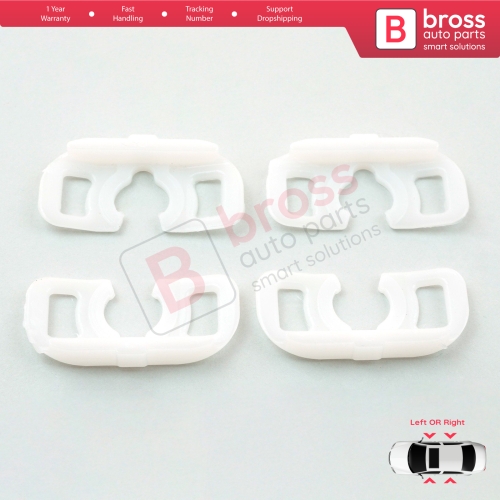 Window Regulator Guide Bracket Fixer Clips for Fiat Linea Ducato Boxer Jumper 3 Abarth Punto 2 3 Alfa 156