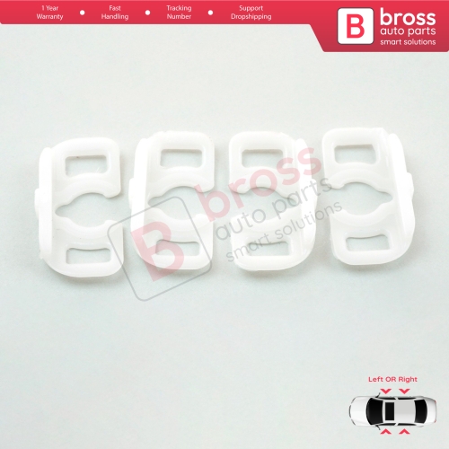 Window Regulator Guide Bracket Fixer Clips for Fiat Linea Ducato Boxer Jumper 3 Abarth Punto 2 3 Alfa 156