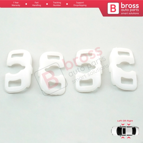 Window Regulator Guide Bracket Fixer Clips for Fiat Linea Ducato Boxer Jumper 3 Abarth Punto 2 3 Alfa 156