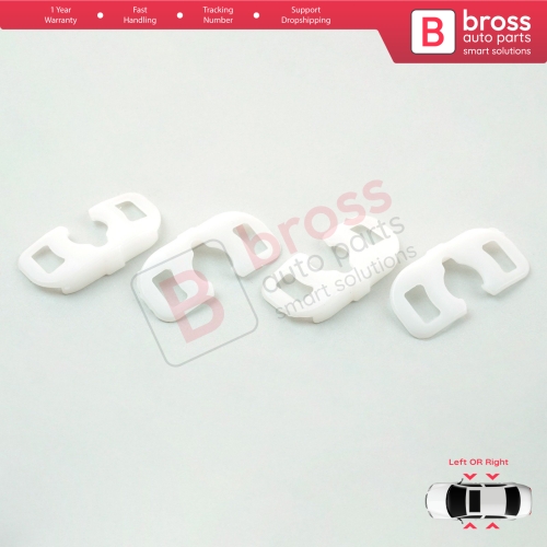 Window Regulator Guide Bracket Fixer Clips for Fiat Linea Ducato Boxer Jumper 3 Abarth Punto 2 3 Alfa 156