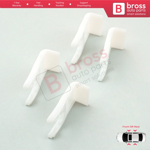 Door Lock Clips Fixer Bracket for Renault Clio Laguna Espace MK1 MK2 Safrane 19 21 25 5 7700757267