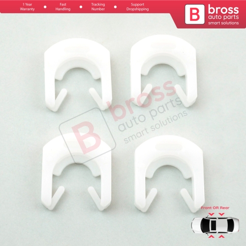 Door Lock Clips Fixer Bracket for Peugeot 106 306 405 406 Citroen AX Saxo ZX XM 915953