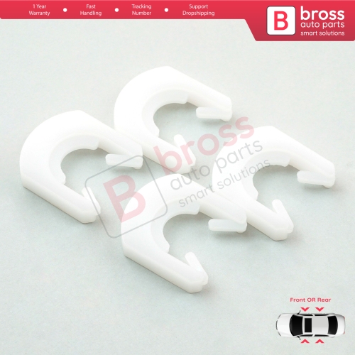 Door Lock Clips Fixer Bracket for Peugeot 106 306 405 406 Citroen AX Saxo ZX XM 915953