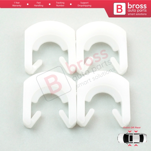 Door Lock Clips Fixer Bracket for Peugeot 106 306 405 406 Citroen AX Saxo ZX XM 915953