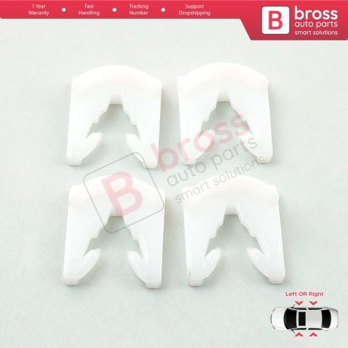 Window Regulator Guide Bracket Fixer Clips for Fiat Tempra 159 Tipo 160 Alfa Romeo 155 7595321 7595322