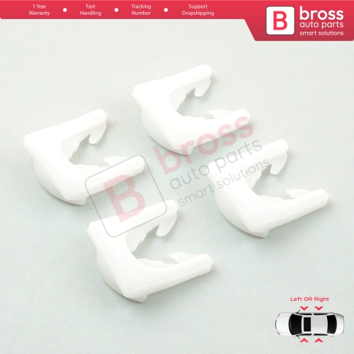 Window Regulator Guide Bracket Fixer Clips for Fiat Tempra 159 Tipo 160 Alfa Romeo 155 7595321 7595322