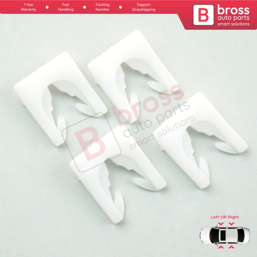 Window Regulator Guide Bracket Fixer Clips for Fiat Tempra 159 Tipo 160 Alfa Romeo 155 7595321 7595322
