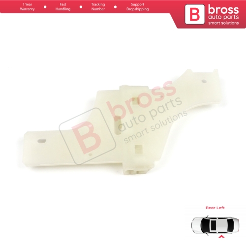 Window Regulator Repair Clips Rear Left for Peugeot 508 MK1 W23 8D 8E 2010-2018 4/5 Door 9223H6