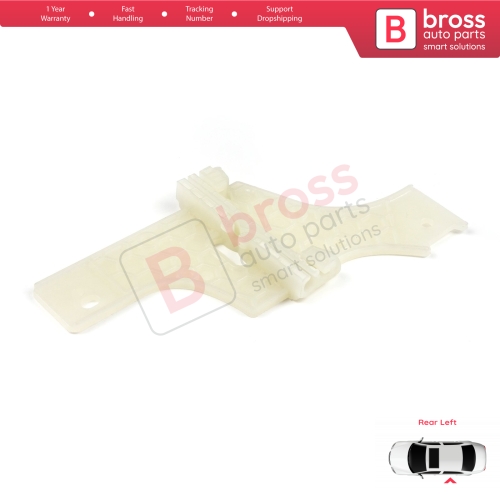 Window Regulator Repair Clips Rear Left for Peugeot 508 MK1 W23 8D 8E 2010-2018 4/5 Door 9223H6