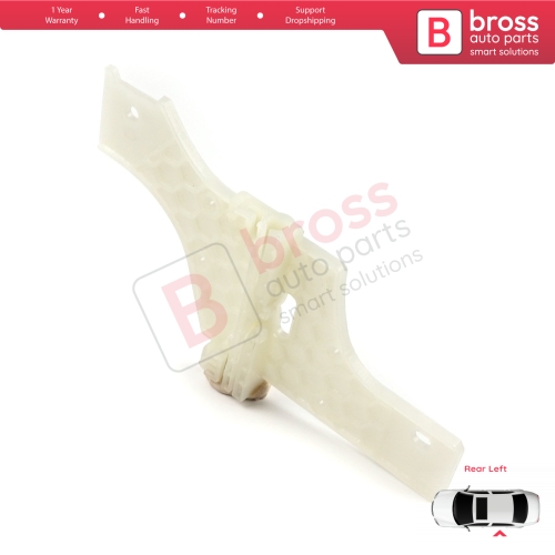 Window Regulator Repair Clips Rear Left for Peugeot 508 MK1 W23 8D 8E 2010-2018 4/5 Door 9223H6