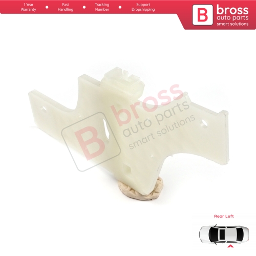 Window Regulator Repair Clips Rear Left for Peugeot 508 MK1 W23 8D 8E 2010-2018 4/5 Door 9223H6