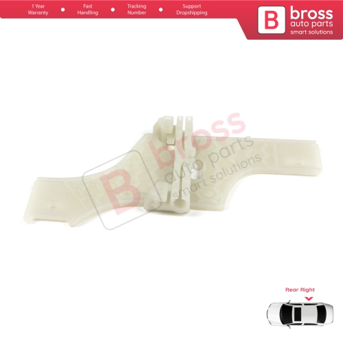 Window Regulator Repair Clips Rear Right for Peugeot 508 MK1 W23 8D 8E 2010-2018 4/5 Door 9224J0