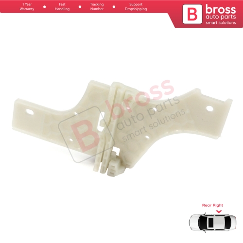 Window Regulator Repair Clips Rear Right for Peugeot 508 MK1 W23 8D 8E 2010-2018 4/5 Door 9224J0