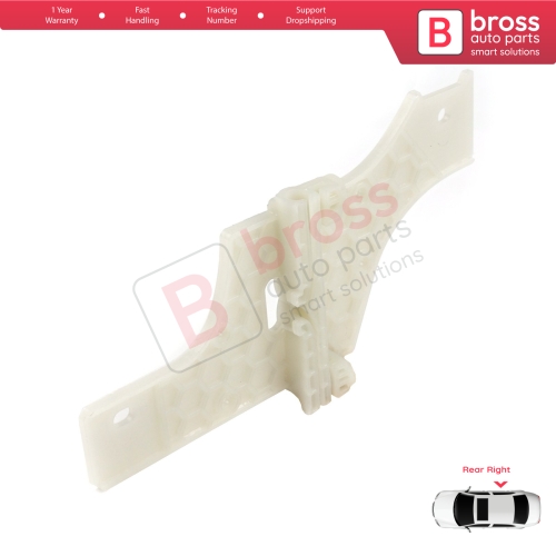 Window Regulator Repair Clips Rear Right for Peugeot 508 MK1 W23 8D 8E 2010-2018 4/5 Door 9224J0