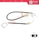 MANUAL Window Regulator Repair Set Rear Left Door for Land Rover Freelander MK1 L314 LN 1997-2006 3/5 Door ALR8179