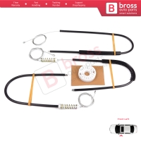 Window Regulator Repair Kit Front Left for Audi A8 S8 Quattro MK2 D3 4E 4E2 4E8 2002-2010 4E0837461B