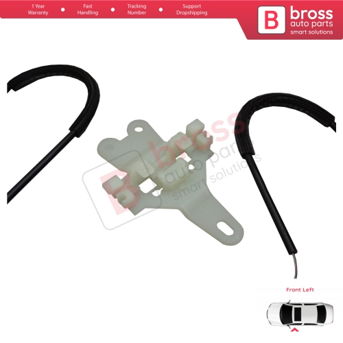 Window Regulator Repair Kit Front Left for Nissan Terrano 2 R20 Serena 1 C23 Vito W638 Maverick UDS UNS 807010F015