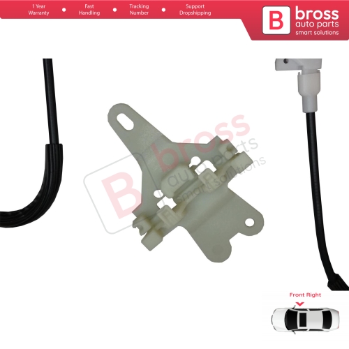 Window Regulator Repair Kit Front Right for Nissan Terrano 2 R20 Serena 1 C23 Vito W638 Maverick UDS UNS 807000F010