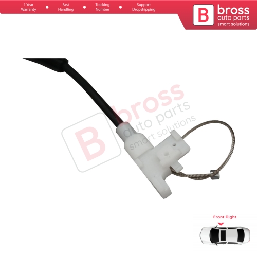Window Regulator Repair Kit Front Right for Nissan Terrano 2 R20 Serena 1 C23 Vito W638 Maverick UDS UNS 807000F010