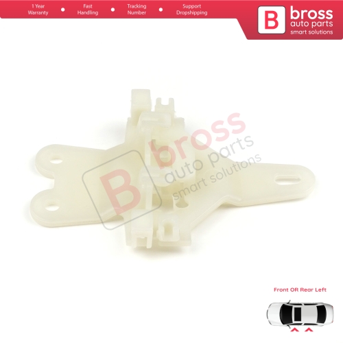 Window Regulator Repair Clips Left Door for Nissan Terrano MK2 R20 Serena MK1 C23 Mercedes Vito W638 Ford Maverick UDS UNS