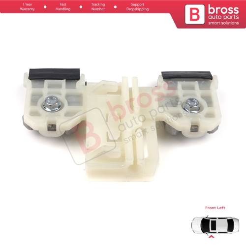 Window Regulator Repair Clips Front Left for Skoda Fabia MK2 5J MG 542 545 2006-2014 5-Door 5J1837401
