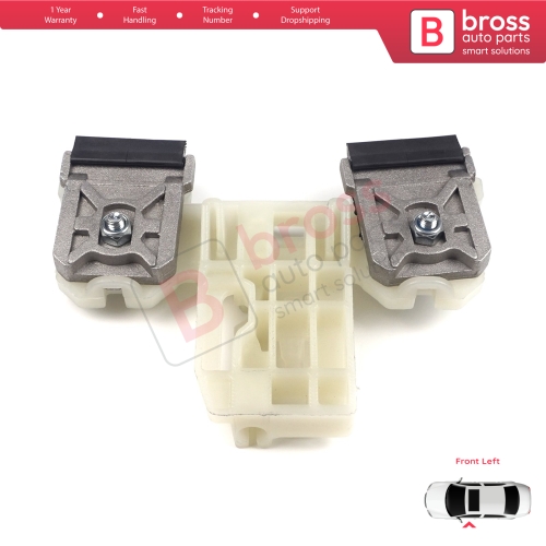 Window Regulator Repair Clips Front Left for Skoda Fabia MK2 5J MG 542 545 2006-2014 5-Door 5J1837401