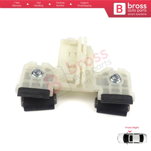 Window Regulator Repair Clips Front Right Driver Side for Skoda Fabia 5J MG 2008-2014